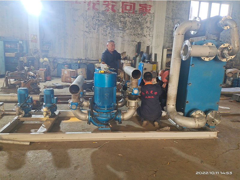 全自動(dòng)換熱機(jī)組